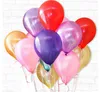 200 sztuk / 10 inch 1.5g Pearl Latex Balony Happy Birthday Party Wedding Christmas Decoration Balloon Dzieci Zabawki Powietrzne Kulki Globs