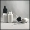 15ml White Matt Glass Dropper Bottles E Liquid Essential Oil Glass Bottles For Tincture Products Sharp Dropper6013594