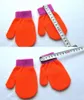 Детские зимние теплые варежки Детские вязаные перчатки для мальчиков и девочек Antichaos захватывающие варежки студенческие варежки ярких цветов 14 лет M26154817