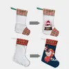 UPS! Sublimation Bas De Paillettes De Noël 11 Couleurs Sacs De Cadeau De Noël Chaussettes De Transfert De Chaleur Décorations Du Père Noël Livraison Gratuite A12