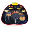 70,5x65 см Джазные барабаны Музыкальные игры Music Play Mat Toys Toys Multi-Function Play Mat Carpe Music Инструмент Развивающие игрушки для Детей Подарок LJ200904