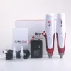 Auto Microneedle System Wireless Dermapen Justerbar nål 0.25mm-2,5 mm MYM DERMA PEN N2-C DR PEN med 102PCS 12 Nålpatron