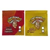 500MG 600mg Warheads medicated bag sour fruitz edibles gummies packaging side seal candy gummy mylar zipper plastic bags