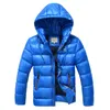 Abrigo invierno grandes niños chaquetas de algodón ropa niños gruesos abrigos con capucha cálidos niños más gordo grande tamaño algodón parkas acolchado