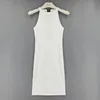 Casual Dresses WOMENGAGA Korea Summer Sexy High Waist Slim Skinny Hip Party Beach Vest Dress Pink White Girl Women Clothes P6VD