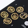 1pc Cute Gold Metal Bookmark Fashion Birdcage Crown Cat Clips For Books Paper Creative Products St jllvrC