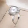 Luxury New Fashion Black 100 Pearl Ring High Quality 1011 Freshwater Pearl Jewelry for Women Mother039S Day Gift 925 Silver 5770014