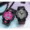 Nieuwe Smael Dames en herenhorloges Sport Watch Clock Couple Digital Pols Watch 8023 Waterdichte Erkek Saat LED Clock Gift 201116