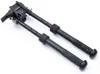 V8 Riflescope Bipod Bipieds tactiques pour fusil de chasse Ressort de rappel réglable avec adaptateur Accessoires de chasse Accessoires pour carabine à air comprimé