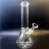 QBsomk beaker base water pipes hot selling glass bongs ice catcher thickness glass for smoking bongs With Downstem Glass Bowl