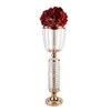 new style Acrylic Road Lead Crystal Vase Wedding Decoration Table Centerpieces Event Party Flower Rack Home