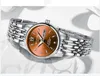 Bijoux WLISTH femmes montre en acier tungstène femmes montres amoureux cadeau or Rose calendrier chinois-anglais horloge à Quartz montre étanche