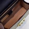 حقائب مصممي الفاخرون 2021 عالي الجودة كتف النساء الأزياء جلدية حقيقية للأجهزة الذهبية قفل الرسول الكبرى حقيبة LA281L