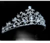 2021 Новые старинные барочные свадебные присталки Tiaras Acbersage Prom Headwear Потрясающие острые кристаллы свадебные тиары и коронки 1903