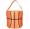 Party Supplies Easter Basket Sport Canvas Football Basketball Baseball Soccer Softball Bucket SN6269