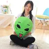 46cm Ripndip Lord Nermal Lordnermal Plush Toys Stuffed Cat Green Alien Lil Mayo Doll Kawaii Cushion Pillow Birthday Gift LJ2009142776087