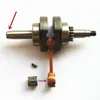 Old style Crankshaft & needle bearing & woodruff key for Robin Subaru EH035 Engine Motor Brush cutter trimmer Crank shaft replacement parts