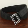 Hommes Designer Ceinture Femmes Hommes En Cuir Noir Ceintures Femmes Marque Lettre Grande Boucle En Or Hommes Classique Ceinture Décontractée