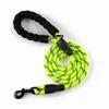 Nylon Reflective Dog Leashes Outdoor Running Training Strong Traction Rope For Puppy 1.5Meters Pet Dogs Durable Leash