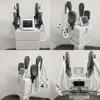새로운 업그레이드 4 핸들 Emslim EMT 바디 쉐이핑 머신 Tesla EMS 전자기 근육 자극 지방 굽기 아름다움 장비