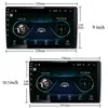 2 DIN Android Car Radio 9 "10.1" GPS Multimedia Player dla Volkswagen Nissan Hyundai Kia Toyota Stereo