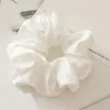 Free Shipping Fashion women lovely satin Hair bands bright color hair scrunchies girl's hair Tie Accessories Ponytail Holder