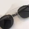 UV 400 남성을위한 Alio 새로운 인기 선글라스 빈티지 라운드 프레임 패션 최고 품질 케이스 클래식 선글라스 8944320