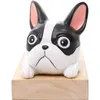 Roogo Dog Animal Door Stops Wedge Door Stopper Creative Block Home Office Enfants Chambre Porte de sécurité Figurines miniatures mignonnes 201013