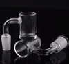 5mm 두꺼운 banger domeless 석영 손톱 10mm 14mm 18mm 남성 여성 90/45도 100% 진짜 석영 Banger 손톱 빠른 배송