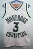 Montrose cristiana #3 K. Durant da basket Durant da parte di qualsiasi dimensione di qualsiasi dimensione 2xs-3xl 4xl 5xl nome o numero
