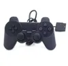 Controller cablato Doppio shock Gamepad Joystick per PS2 Playstation 2 Modalità vibrazione Controller di gioco Joystick Prodotti applicabili Host Colore nero