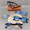 Luxury-Tart 230 Män Kvinnor Klassisk Optisk Glasögon Rektangel Titanium Plank Frame Glasögon Enkel Atmosfär Stil Glasögon Varm Försäljning