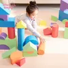 Infant Glänzende Bausteine ​​Baby-Big Blocks Lernspielzeug groß für Kinder EVA 50PCS Pretend Play Game Schaum Spielzeug 1008