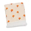 Bomulls baby muslin swaddle filt nyfödd badhandduk spjälsäng tofs filtar dubbel gasväv mjuk baby wrap spädbarn täcke matning burp tyg foton rekvisita hy0364