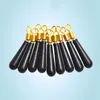 100 pcs Terminal Tackle Cuivre Il Dérive Flotteurs Vertical Flotteur De Pêche Rotation Bouée Siège De Pêche Bobber Accessoires