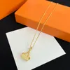 Designer Gold Long Pendant Necklaces For Women Luxurys Designers Bag Necklaces Choker Letter L Fashion Jewelry With Box D2202121Z3373405
