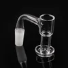 Soldado com solda chanfrada borda terp slurpers liquidificador fumando quartzo banger 10mm 14mm 18mm 22mmod Dois estilos pregos para bongs de vidro de glass dab rig