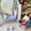 Doll House Furniture Diy Miniature 3D Wood Miniaturas Dollhouse Toys For Children Födelsedagspresenter Casa Kitten Diary T200116301M