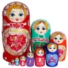 10 lagen houten russische nestelen poppen matryoshka home decor ornamenten gift Russische poppen baby kerstcadeaus voor kinderen verjaardag Z0123