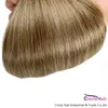 Healthy Tips Extensions de cheveux micro perles 10 brun doré moyen droit brésilien Remy cheveux humains boucle micro anneau extensions 50g 3778221