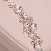 Fashion Crystal Jewelry Barrettes Women Silver Color Gold Bridal Wedding Hair Accessories Rhinestone Tiaras And Crowns Women Diadem