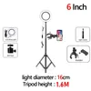 Dimmable LED Selfie Ring Fill Light Phone Camera Led Ring Lamp With Tripod For Makeup Video Live ring lamp Tik Tok pography1355242