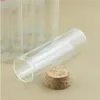 24pcs/lot 30*100mm 50ml Cork Stopper Glass Bottle Spicy Storage Container Jars Vials DIY Crafthigh qualtity
