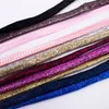 Flache, glänzende, funkelnde Metallic-Glitter-Schnürsenkel, Volltonfarben, Schnürsenkel für Turnschuhe, Laufschuhe, Stiefelsaiten, Teams, Cheer Dance, Kinder, Leinwand, versandkostenfrei