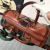 Designer Travel Boston Bag Men Women Fashion Top Quality Luxury Cylinder Leather Original Handbag Diagonal Cross Bags Size 34*22*18cm