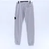 21SS STONE Lente ISLAND Herfst Winter Nieuwe Katoenen Joggingbroek Mannen Vrouwen Kompas Borduren Badge HipHop Casual Trackpants Mannen 02270233t