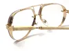 new men optical glasses new york design sunglasses pilot metal frame POSTYANK goggles style HD clear lens