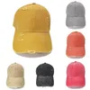 500PCS Ponytail Baseball Caps Umyj bunty Buns Hats Summer Trucker Pony Cap Cross Criss Hat Snapbacks Party Hats T500301