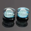 New 1 Pair Jellyfish Glass Ear Plug Gauges Earring Piercing Expander Flesh Tunnel Stretcher Body Jewelry