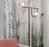 Lámpara de pie de diseño Simple nórdico, lámpara de pie creativa para sala de exposiciones, Hotel, Villa, sala de estar, decoración del hogar, luces para dormitorio